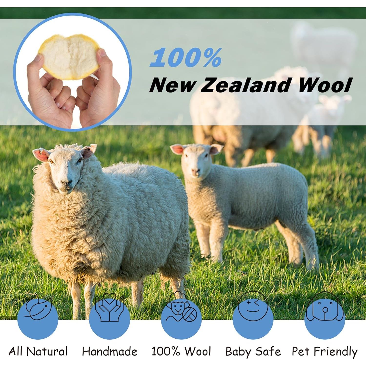 Bolas de Secado de Lana FUTURE FOOT XL 6 Piezas Animales