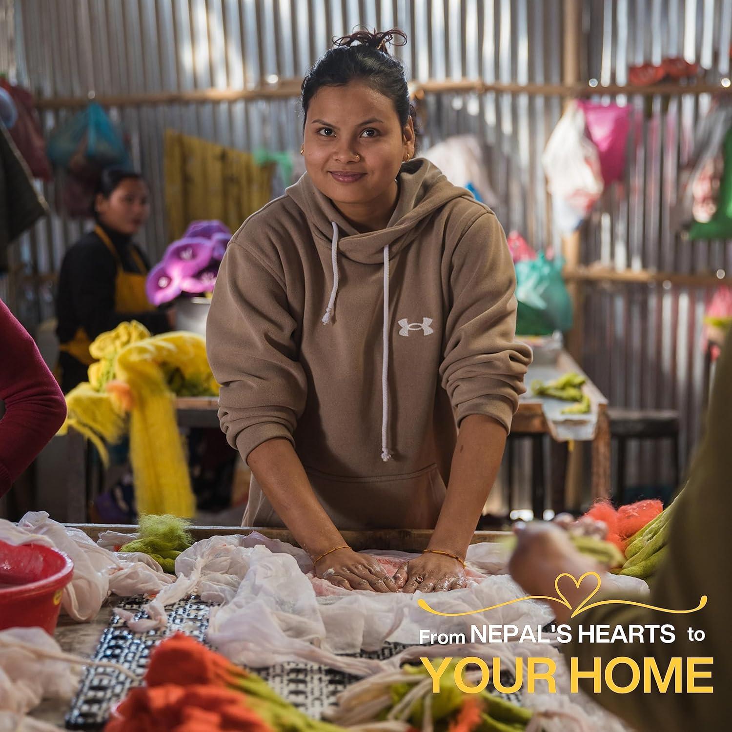 Bolas de Secado de Lana Hechas a Mano Big Heart 3-Pack XL