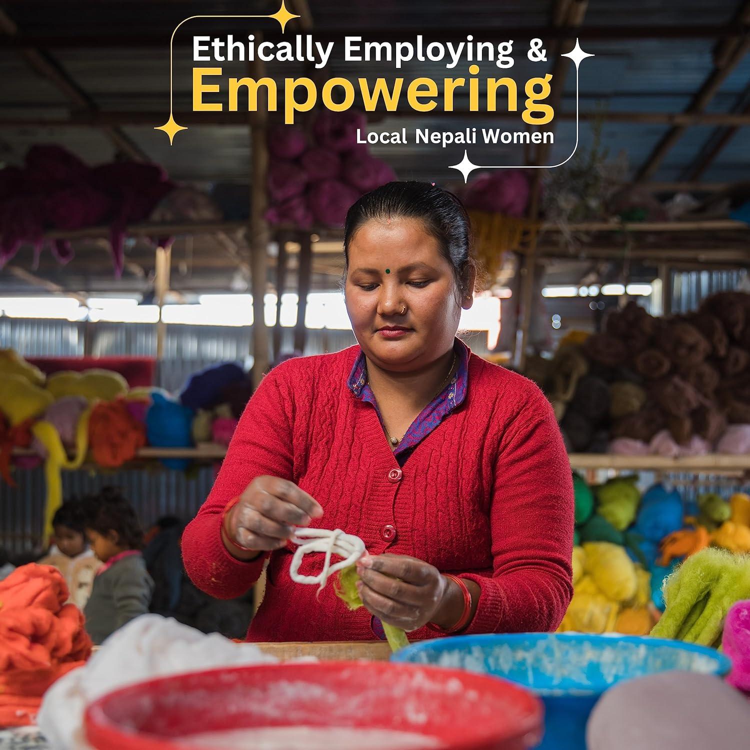 Bolas de Secado de Lana Hechas a Mano Big Heart 3-Pack XL