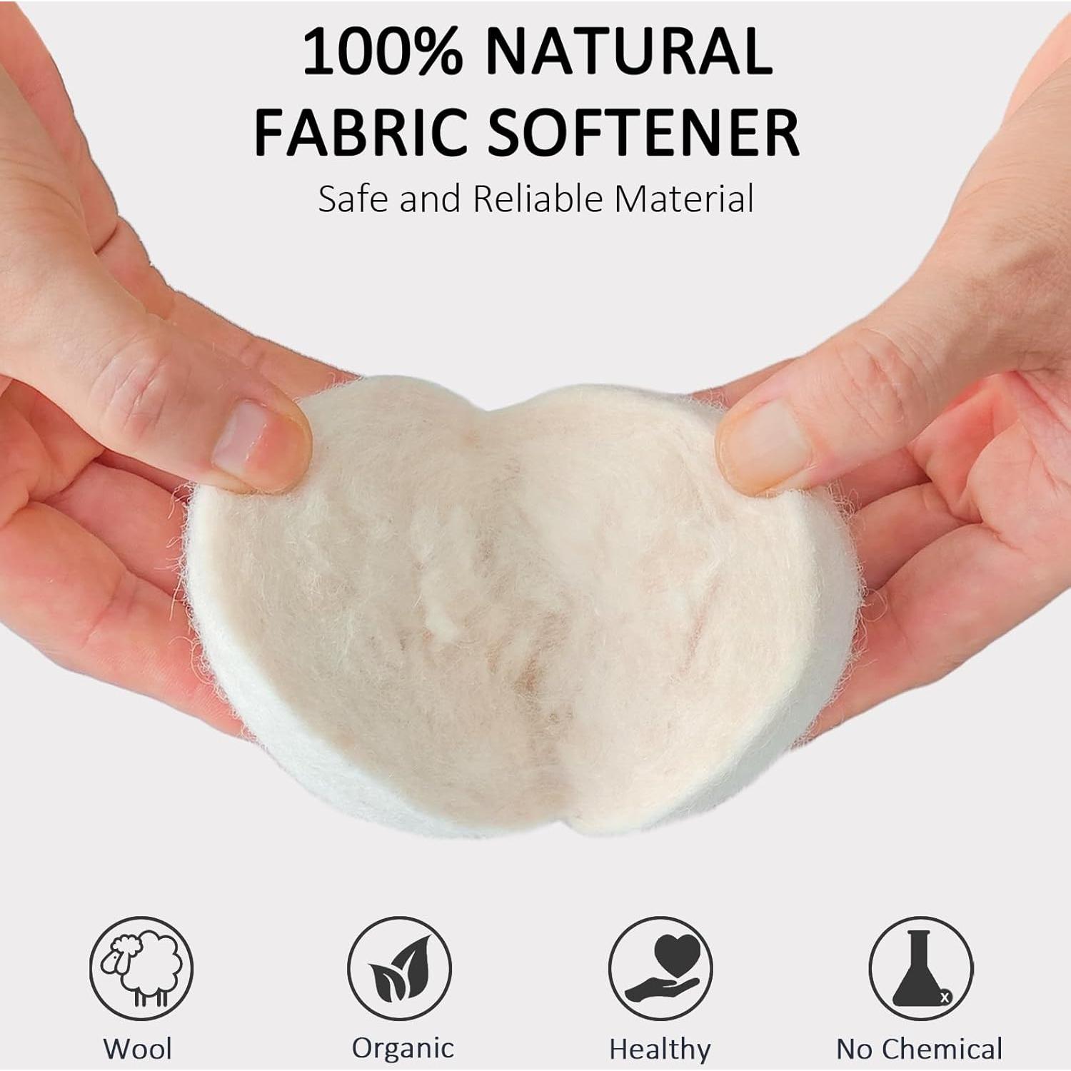 Paquete de 24 bolas de secadora de lana Beieverluck 7.4 cm