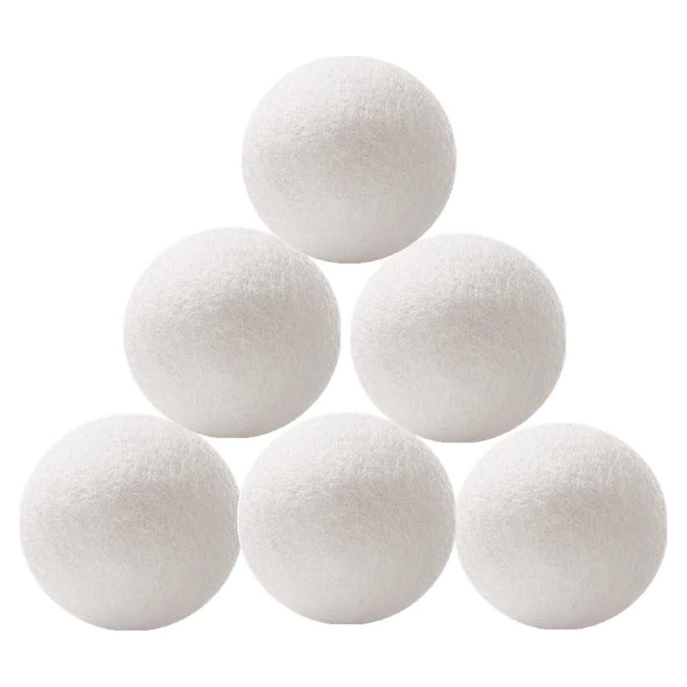 Bolas de Secado de Lana Xindejia 6 Pack XL Reutilizables