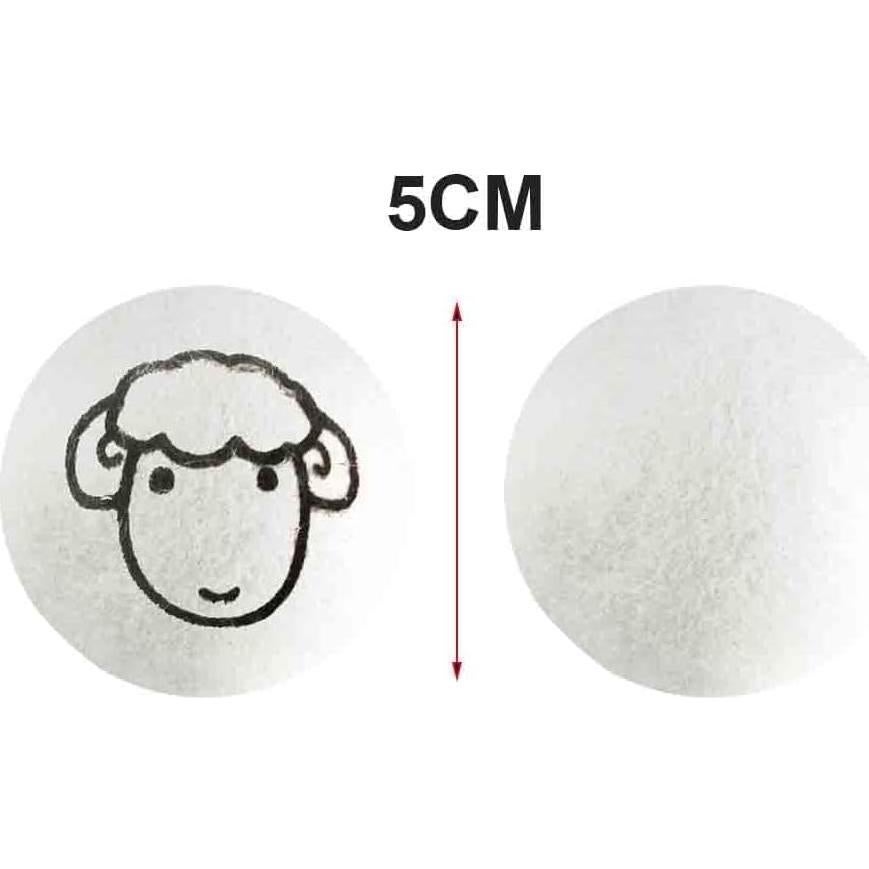 Bolas de Secado de Lana Zhuluck - Paquete de 2, Antiestáticas