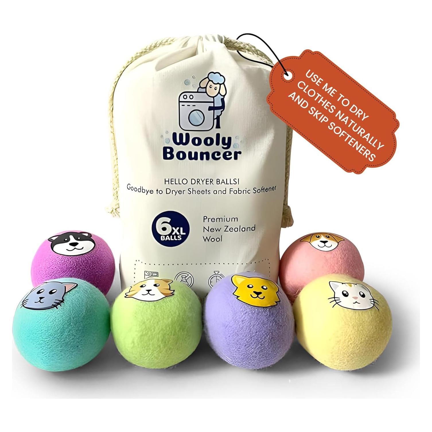 Bolas de Secadora de Lana Flashdeal - 6 Piezas Ecológicas