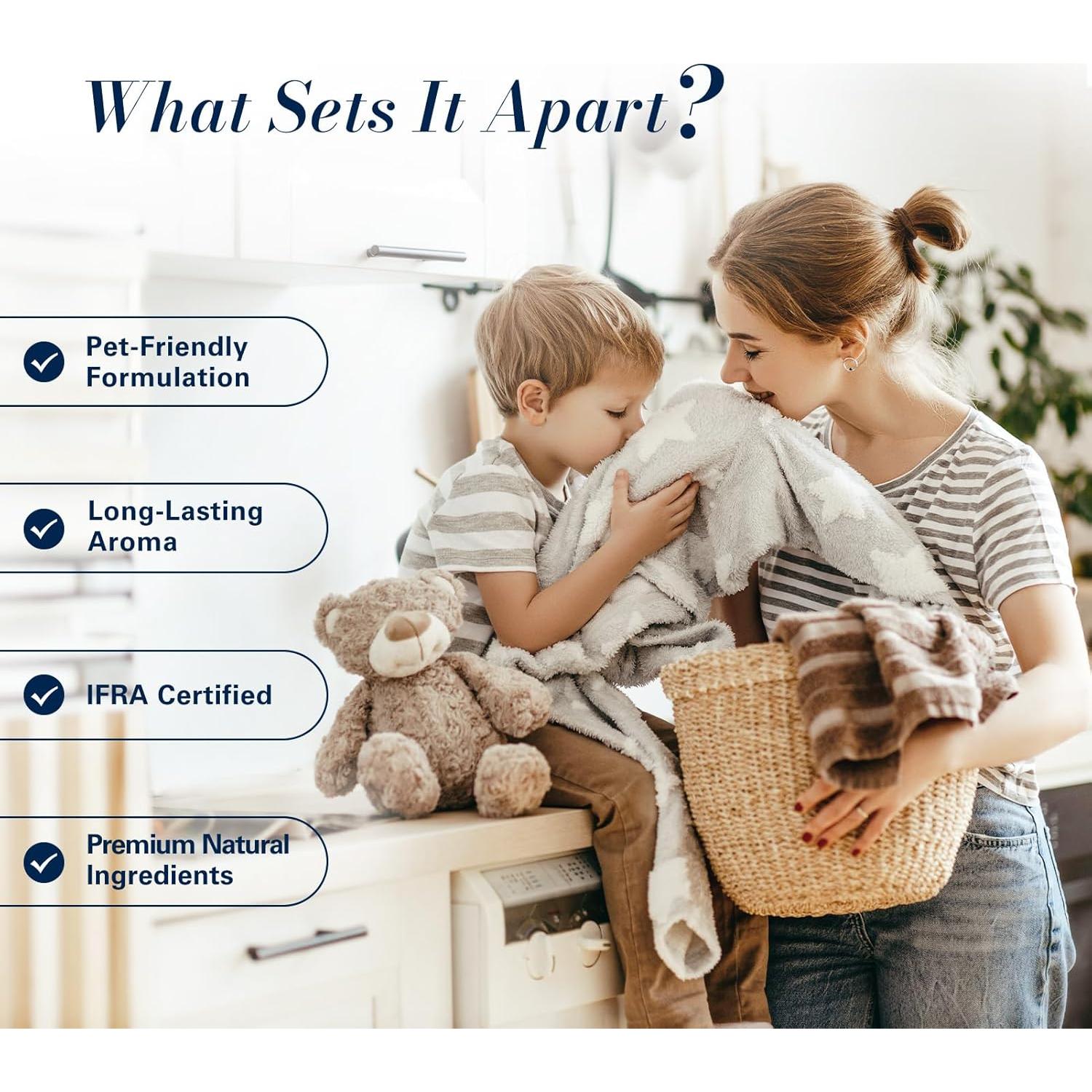 Set de Aceites Esenciales para Lavandería JCLOUD - 6 Aromas 10mL