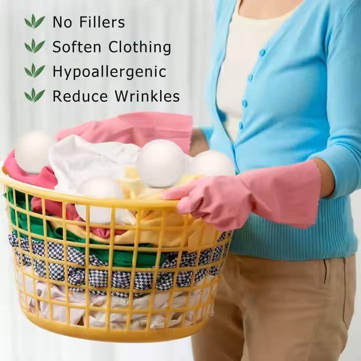 Bolas de Secado de Lana Orgánica KASHLAND XL - 6 Piezas