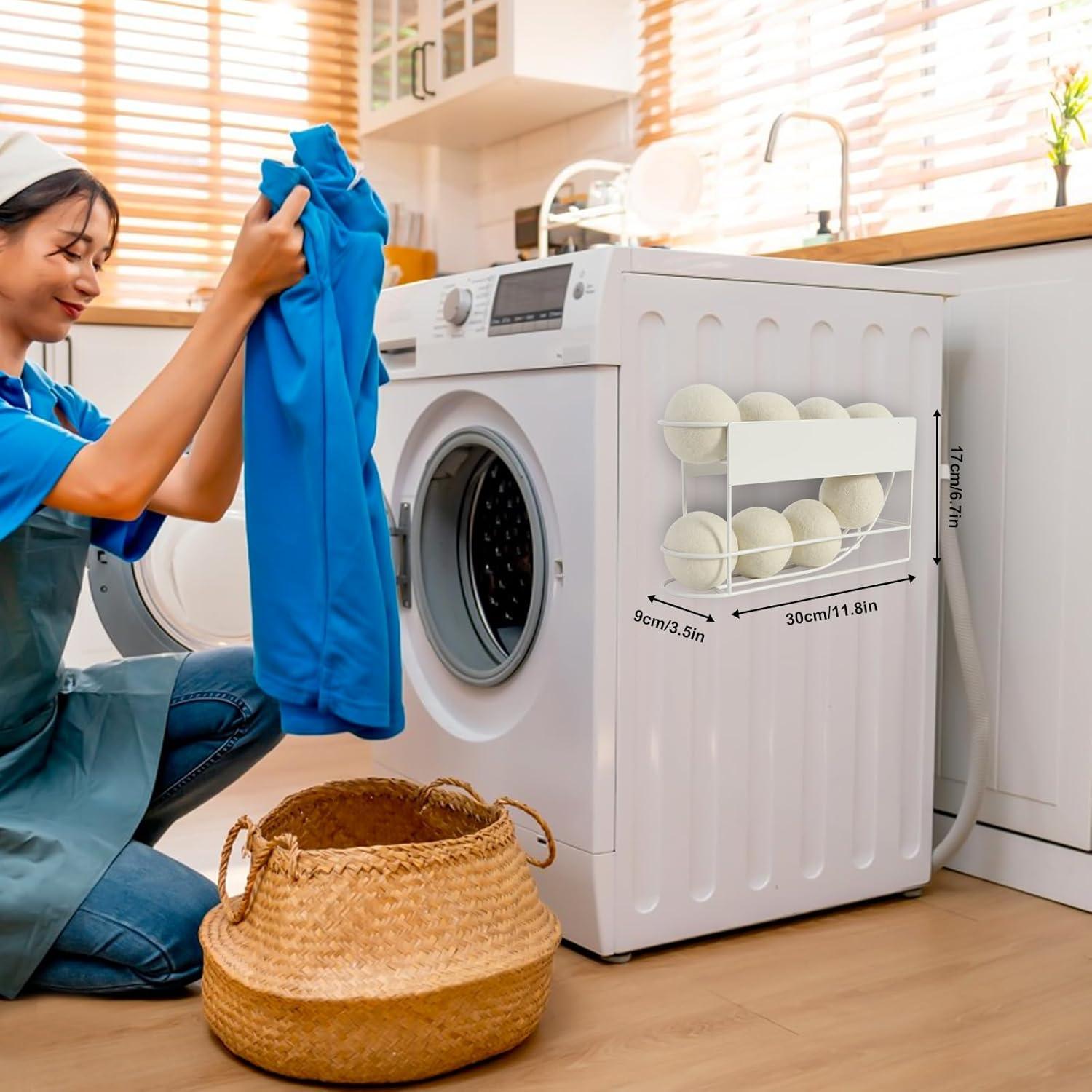 Soporte Magnético para Pelotas de Secadora ROLIZOE 8 Pelotas
