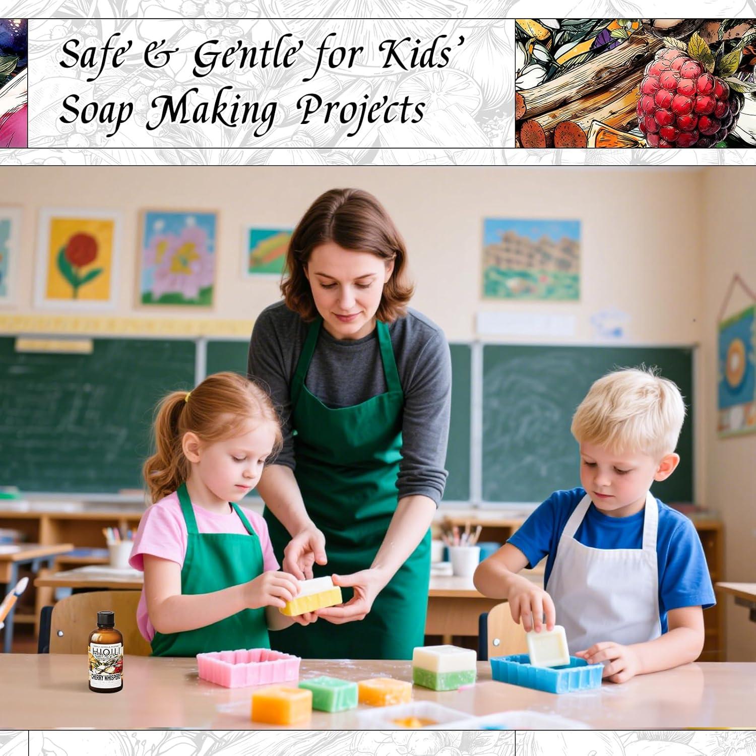 Aceite de Fragancia HIQILI Cereza 30 ml para Jabones y Velas