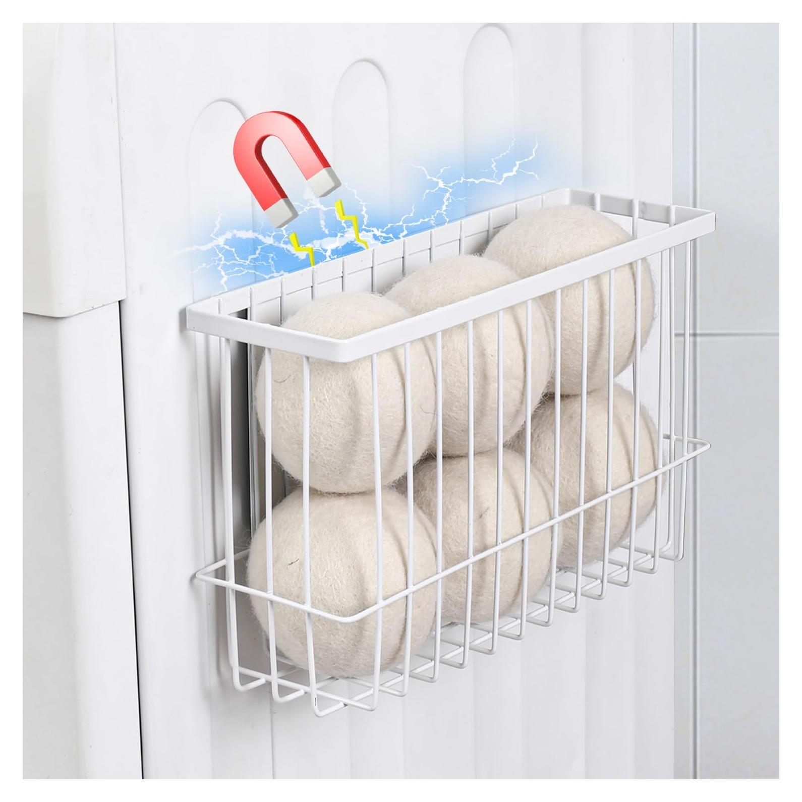 Soporte Magnético para Pelotas de Secadora VEGEVIGI - Organizador de Lavandería