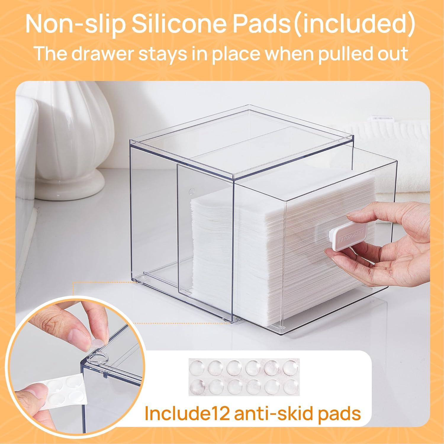 Vtopmart 2 Cajones Apilables para Almacenamiento de Lavandería