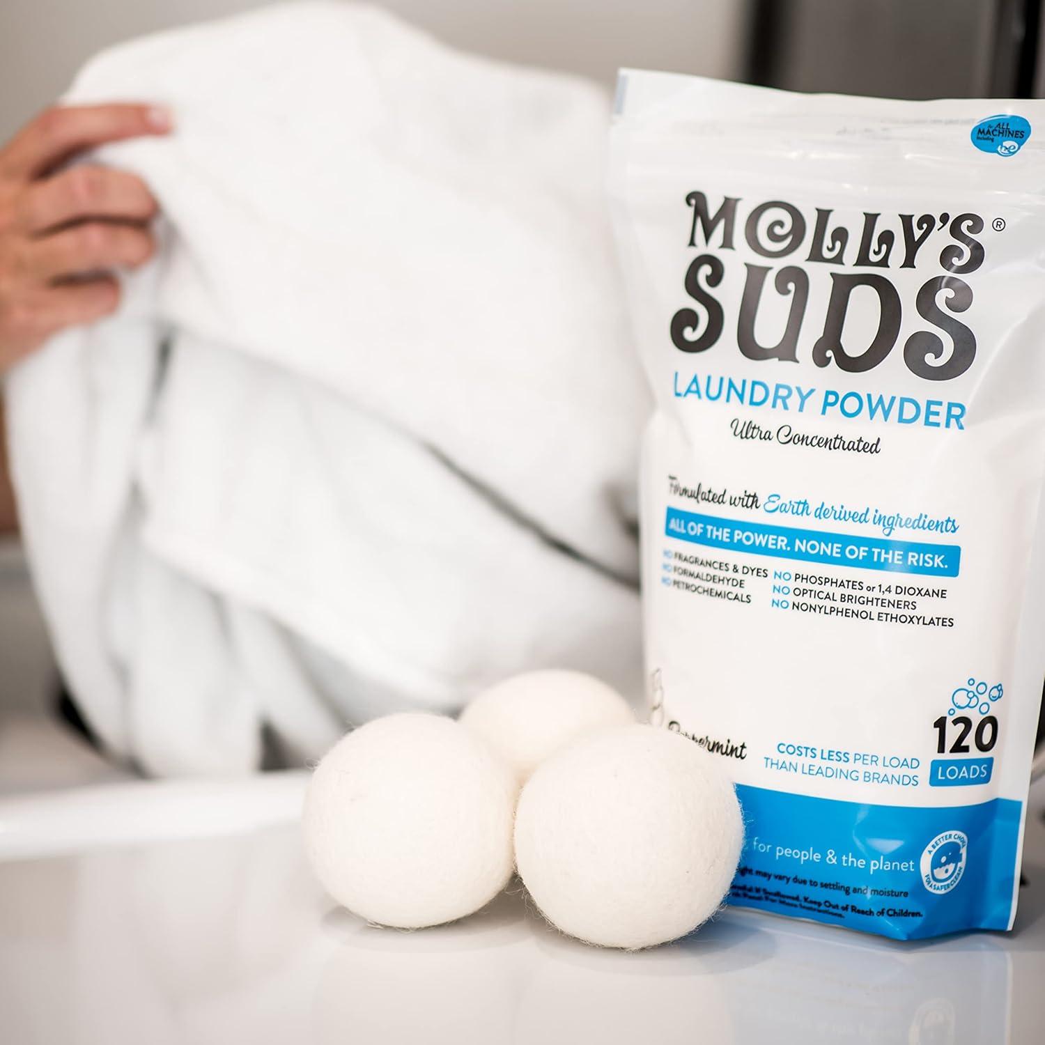 Kit de Inicio de Lavandería Molly's Suds - 70 Cargas + Blanqueador