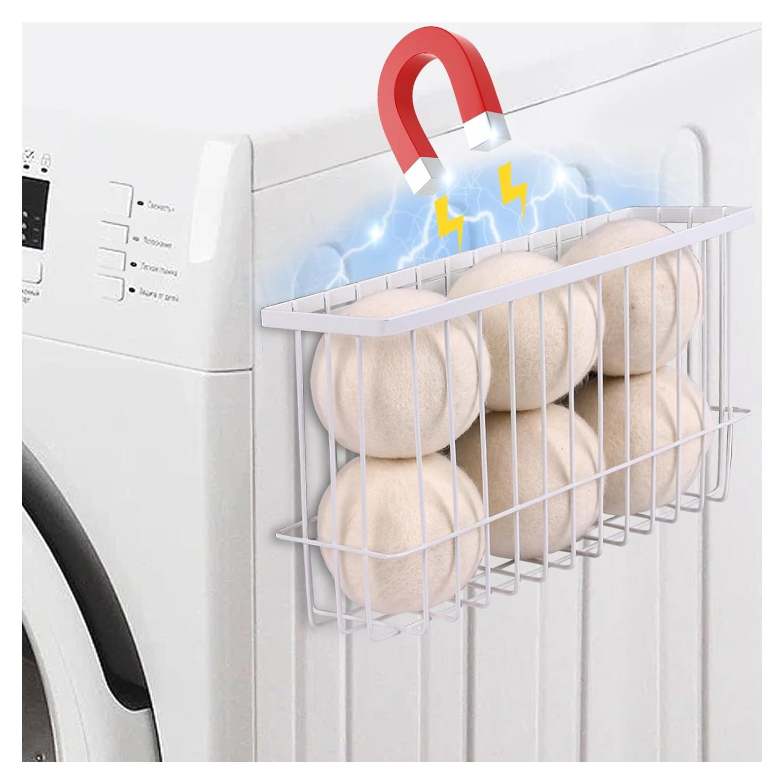 Soporte Magnético para Pelotas de Secadora JUNLYNEST - Almacenamiento Eficiente