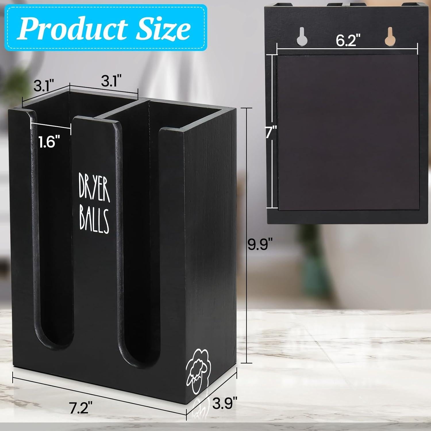 Soporte Magnético para Pelotas de Secadora Ukonvi - Organizador de Lavandería