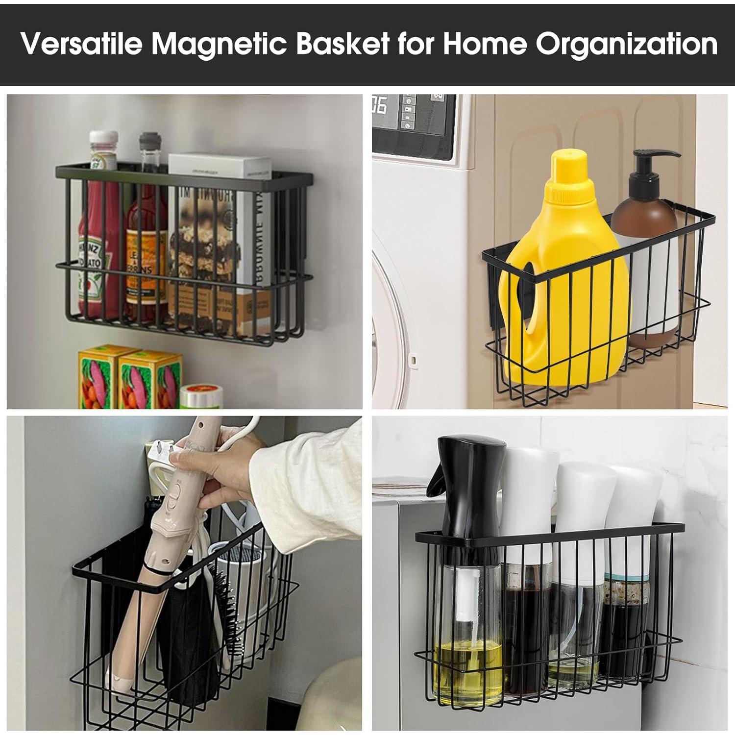 Cesta Magnética SSAWcasa con 6 Pelotas de Secado de Lana