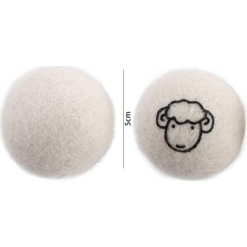 Bolas de Secadora de Lana Jizlan - Set de 2 Pcs Reutilizables