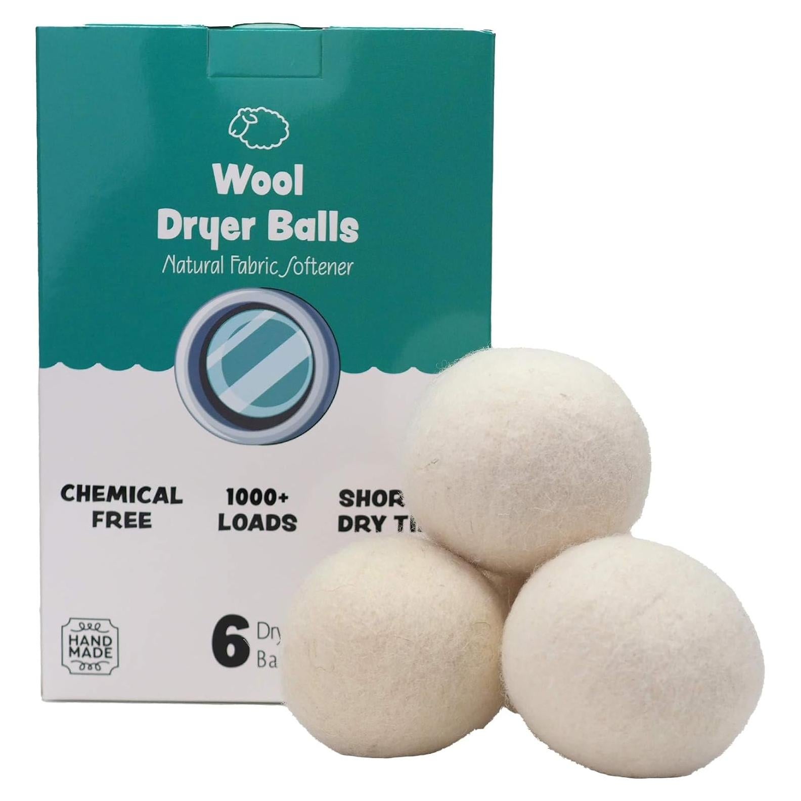 Bolas de Secado de Lana Olivarte - Reutilizables 1,000 Cargas