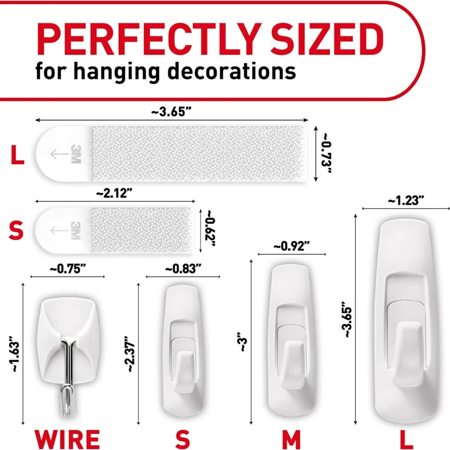 Kit Variado Command 17231-ES - Ganchos y Tiras para Colgar