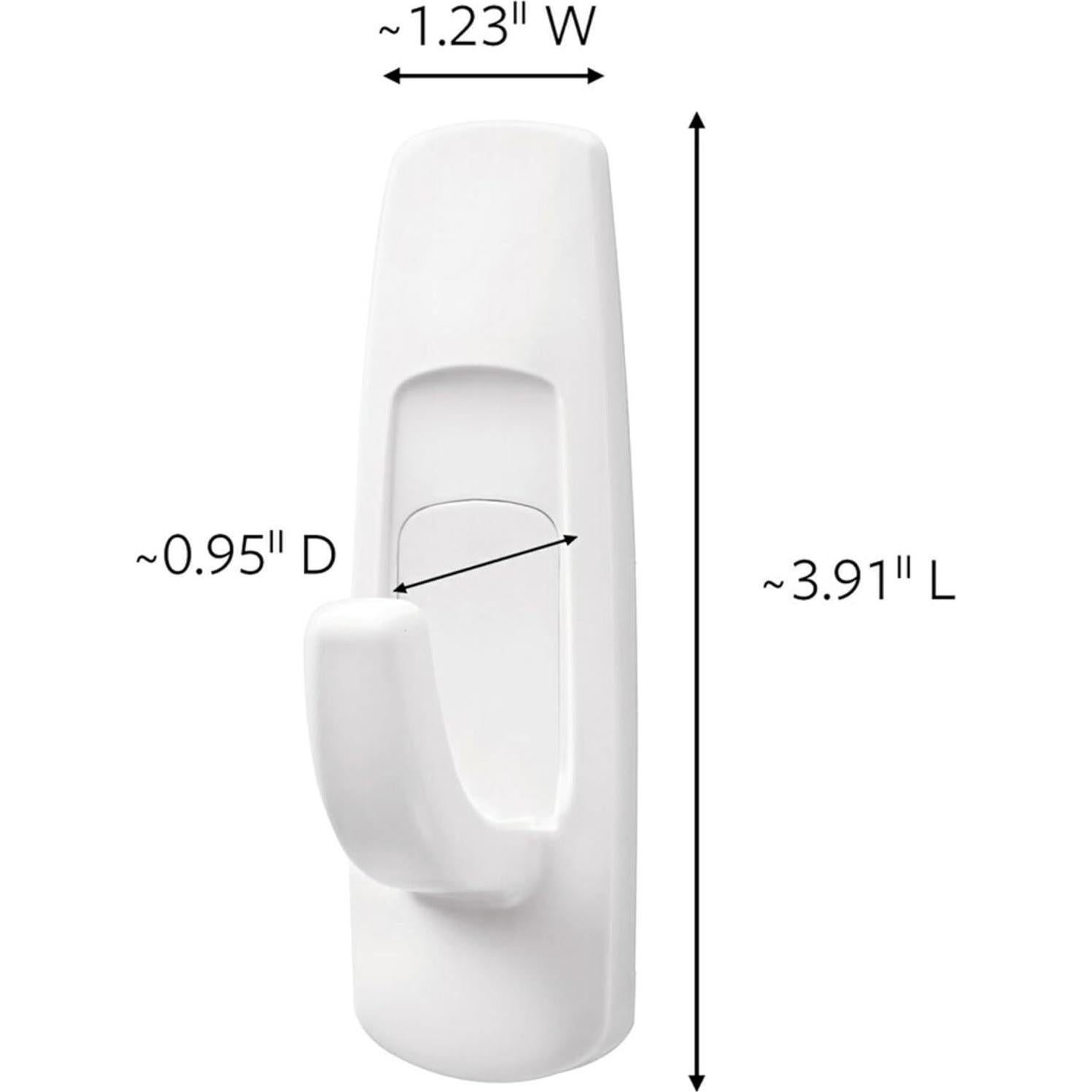 Ganchos Utilitarios Grandes Command 14 Piezas Soporta 2.27 kg