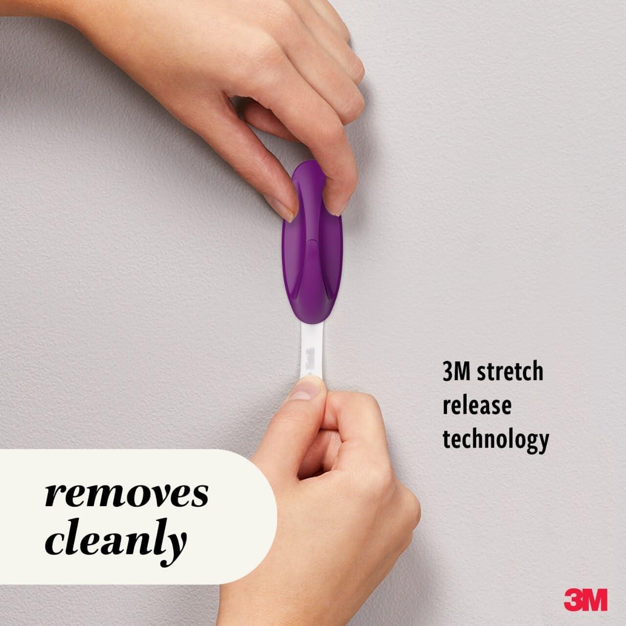 Ganchos Diseñadores Command Ciruela Azucarada 10 Pzas