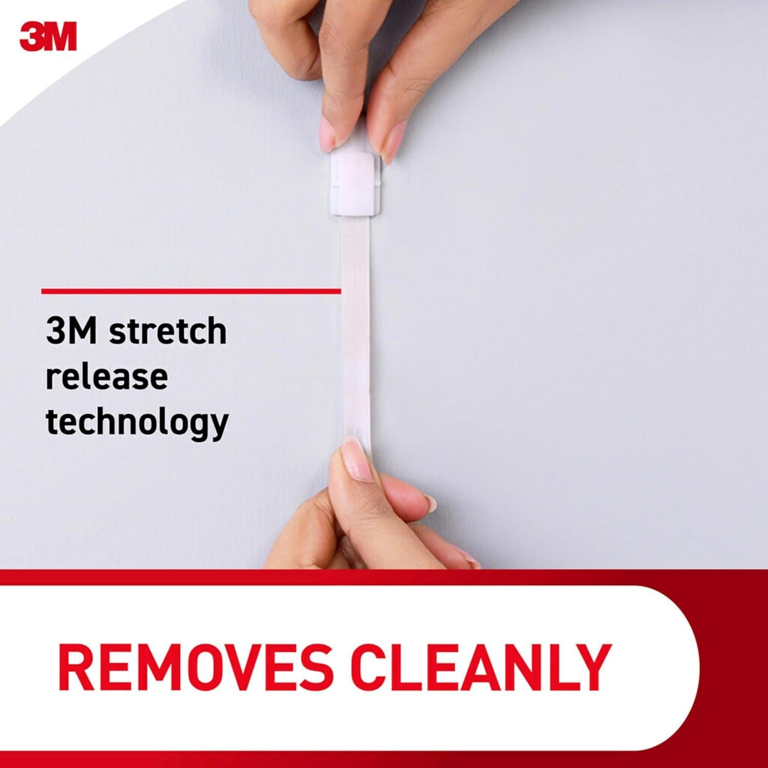 Kit de Colgar y Decorar Command 17233-ES, 6 Ganchos y Clips