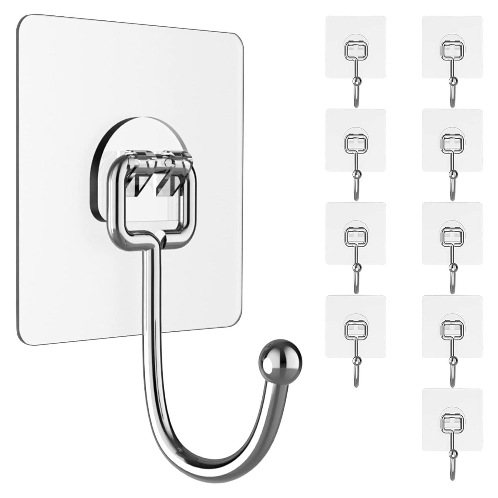 Ganchos Adhesivos Latoxcaa 10 Piezas Carga Pesada 20Kg