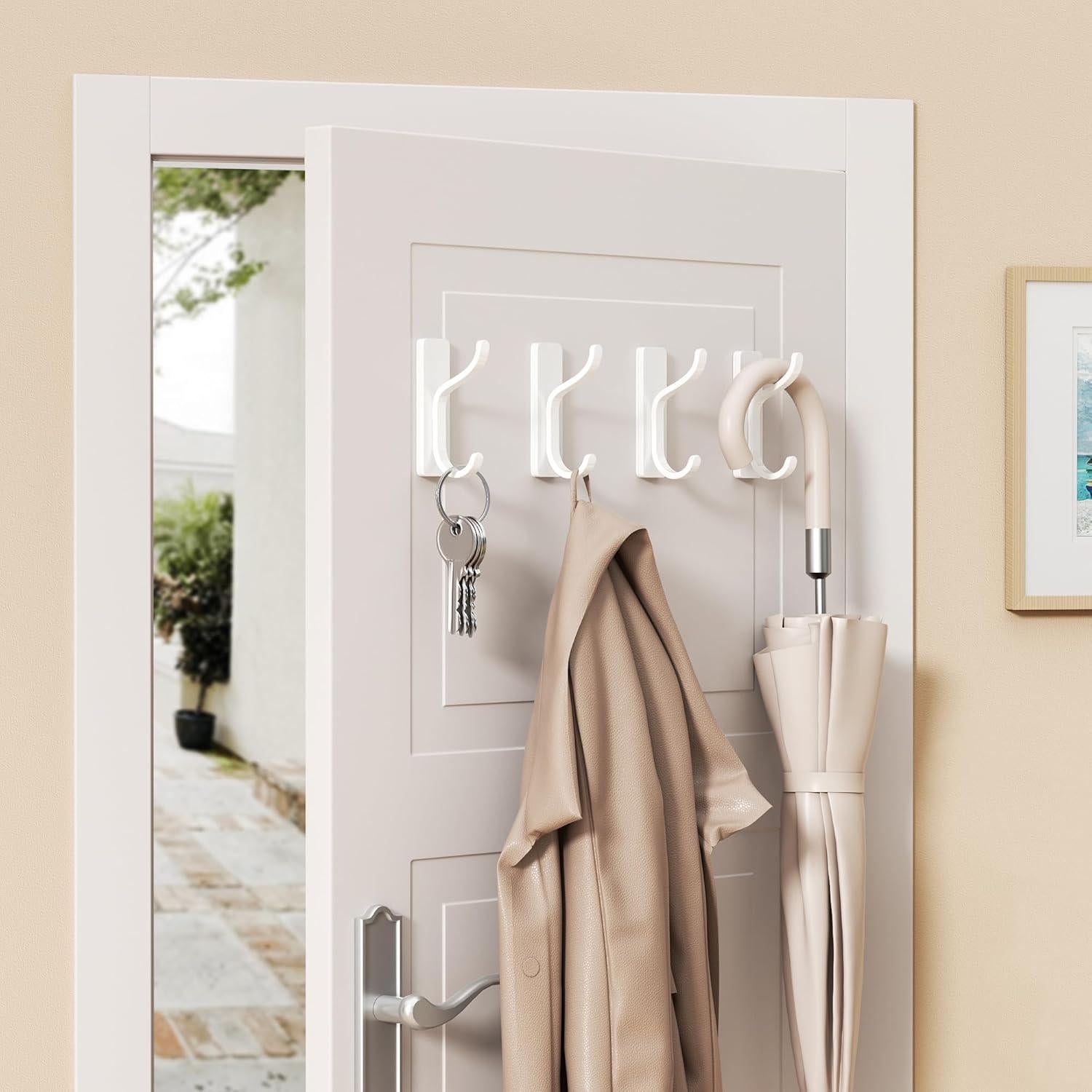 Ganchos Adhesivos Inoxidable Pickpiff - 5.9 kg - 4 Paquete