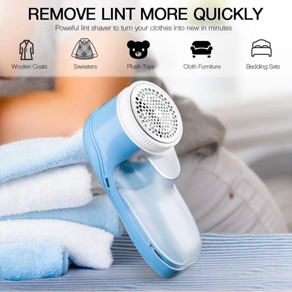 Removedor de Pelusa Eléctrico Bubbacare 5W Recargable