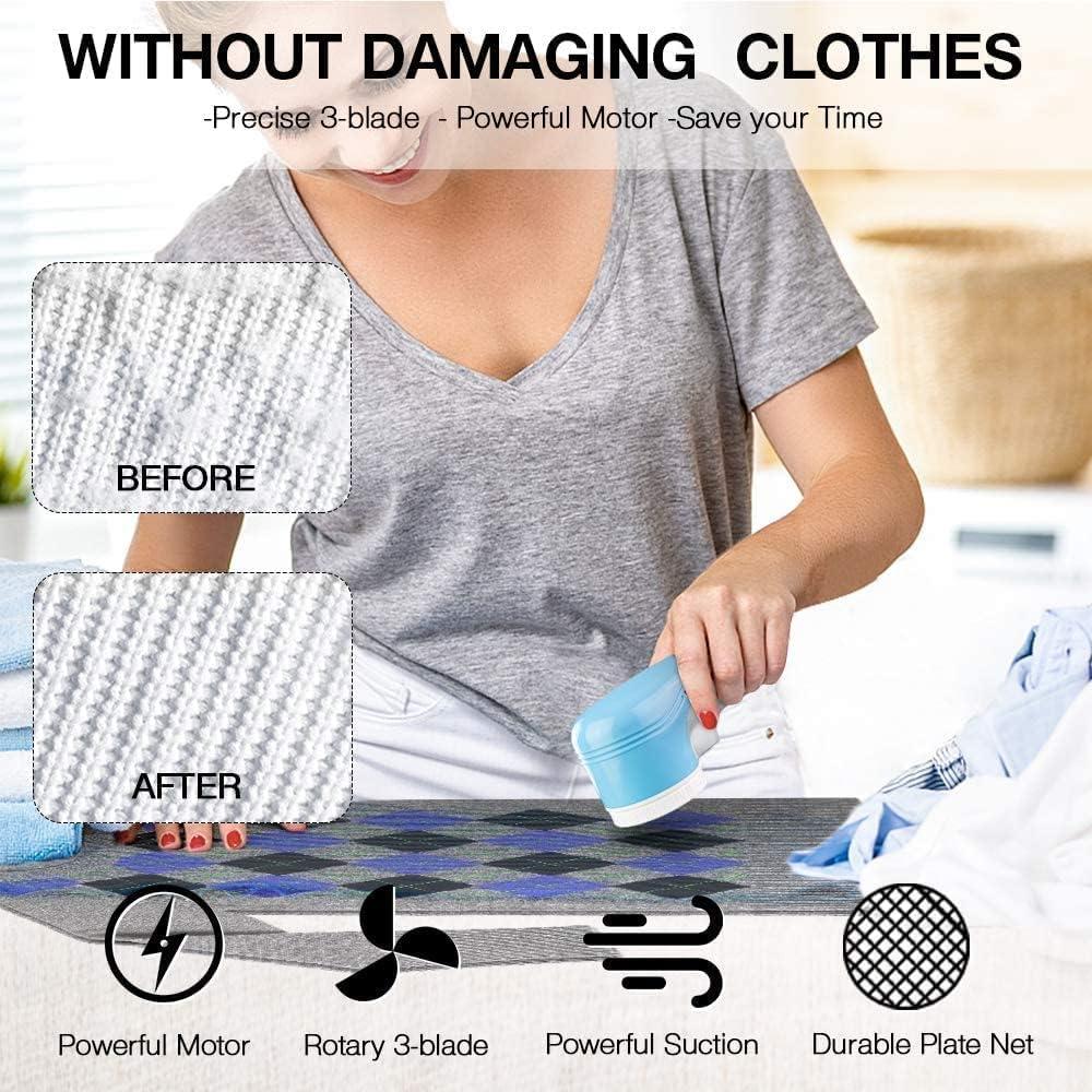 Removedor de Pelusa Eléctrico Bubbacare 5W Recargable