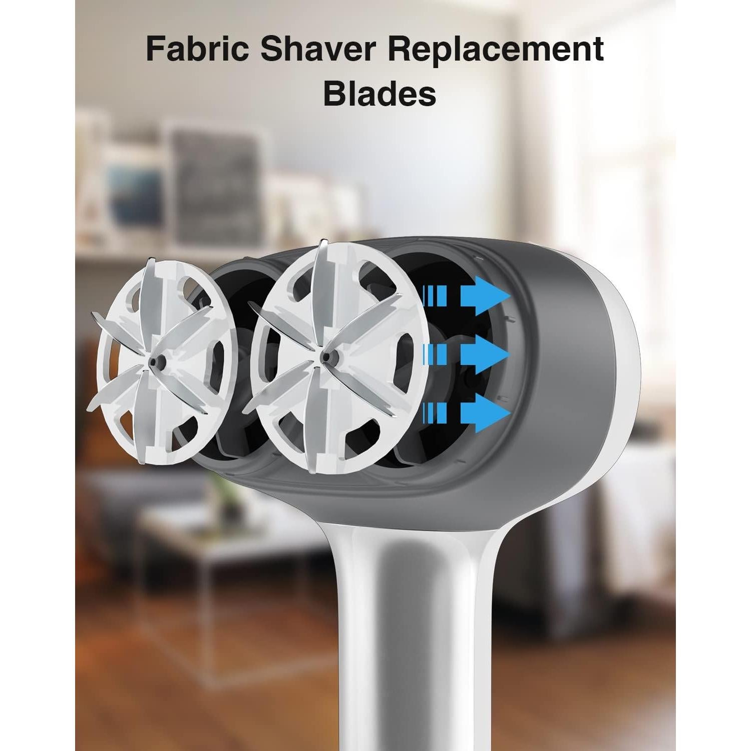 Cuchillas de Repuesto VASSON HHLR01 - 6 Paquete para Quitapelusas