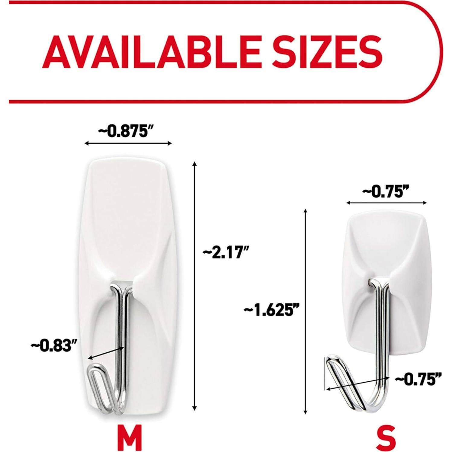 Ganchos de Palanca de Alambre Command 4 Piezas 0.23 kg