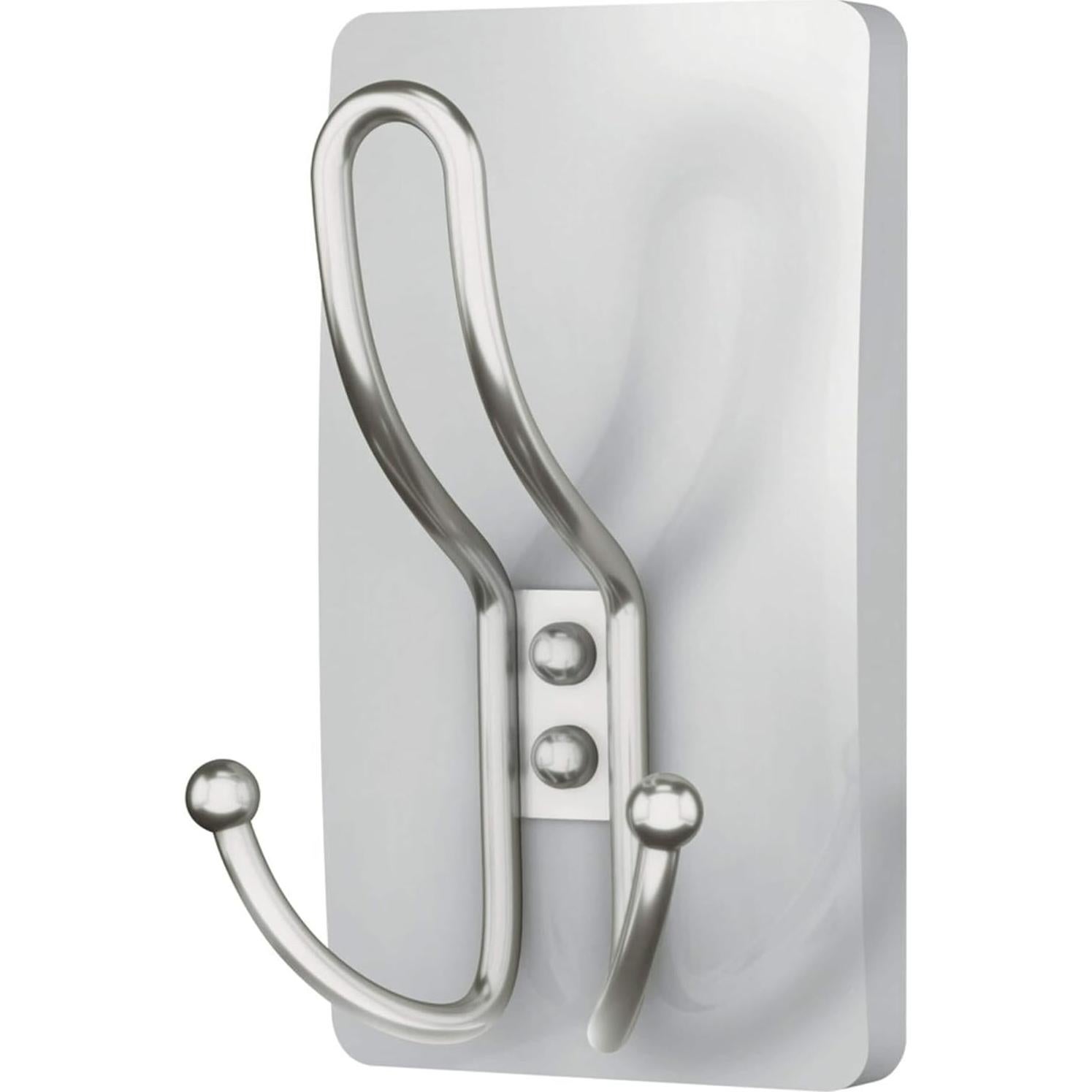 Gancho Triple Satinado Nickel Command 4.54 kg - 1 Gancho