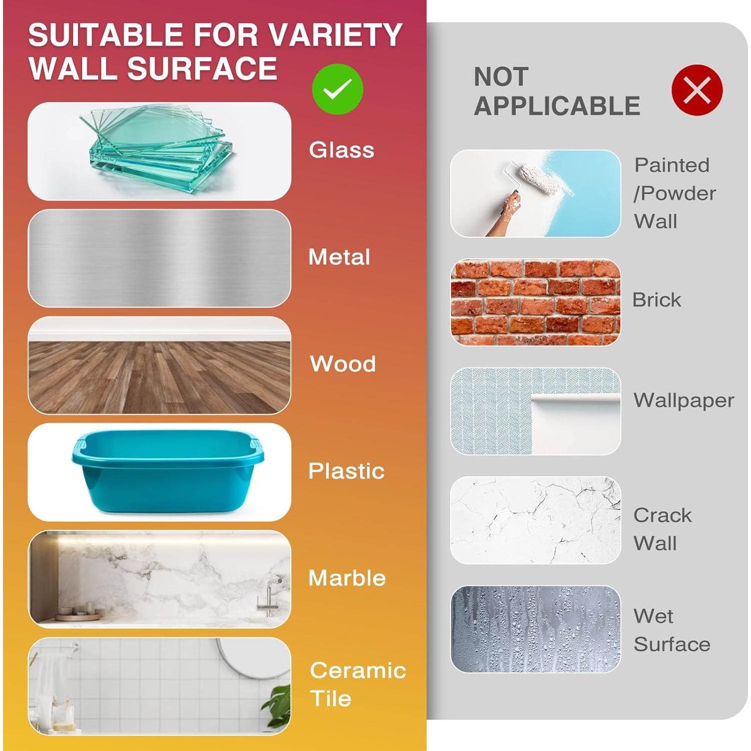 Tiras Adhesivas para Colgar Cuadros Summerbrite XL 40 Tiras