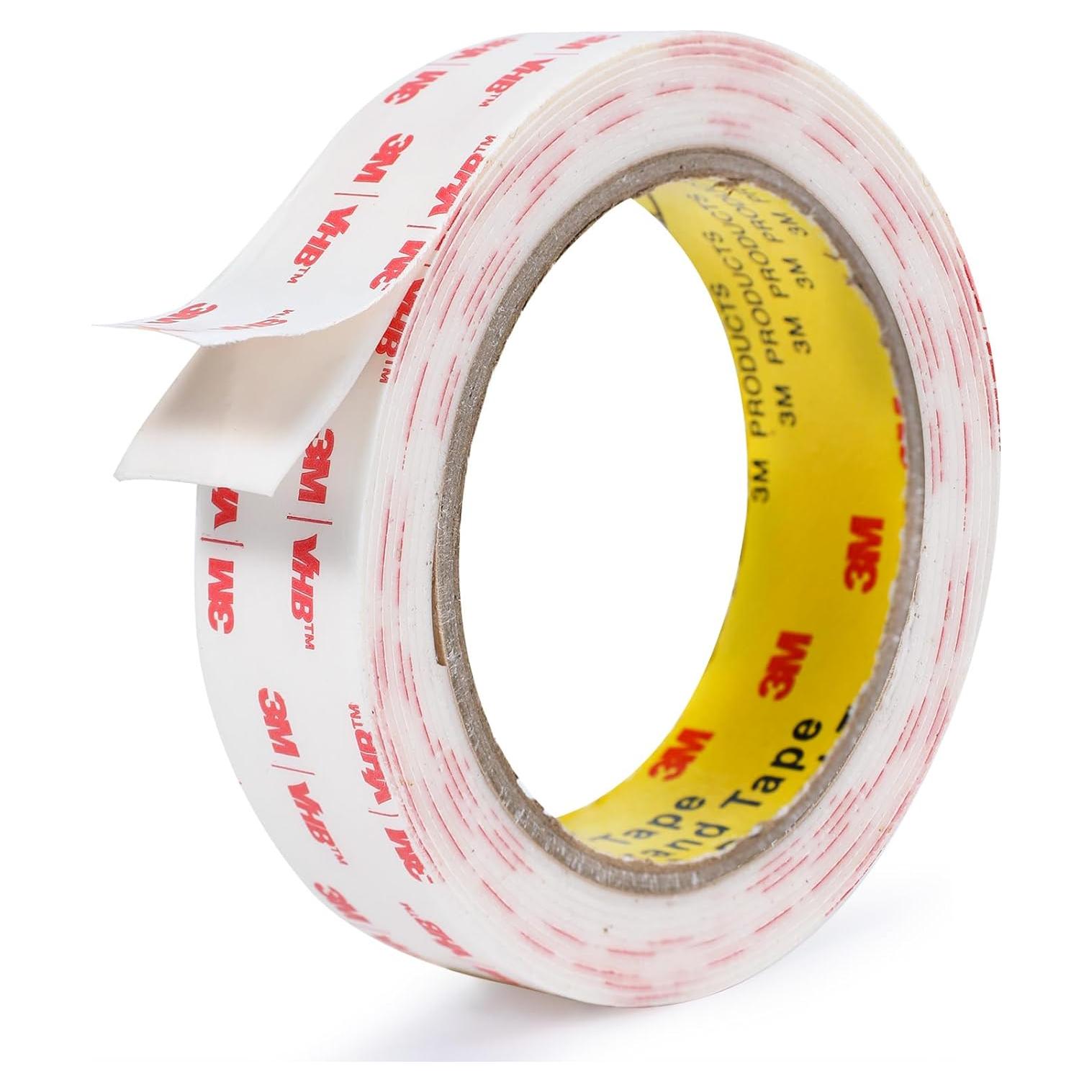 Cinta Doble Cara 3M VHB 4950 25mm x 3m Alta Resistencia