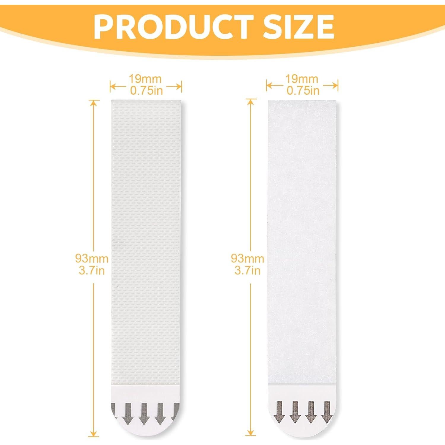 Tiras Adhesivas para Colgar Imágenes Grandes Sinnsally, 20 Pares