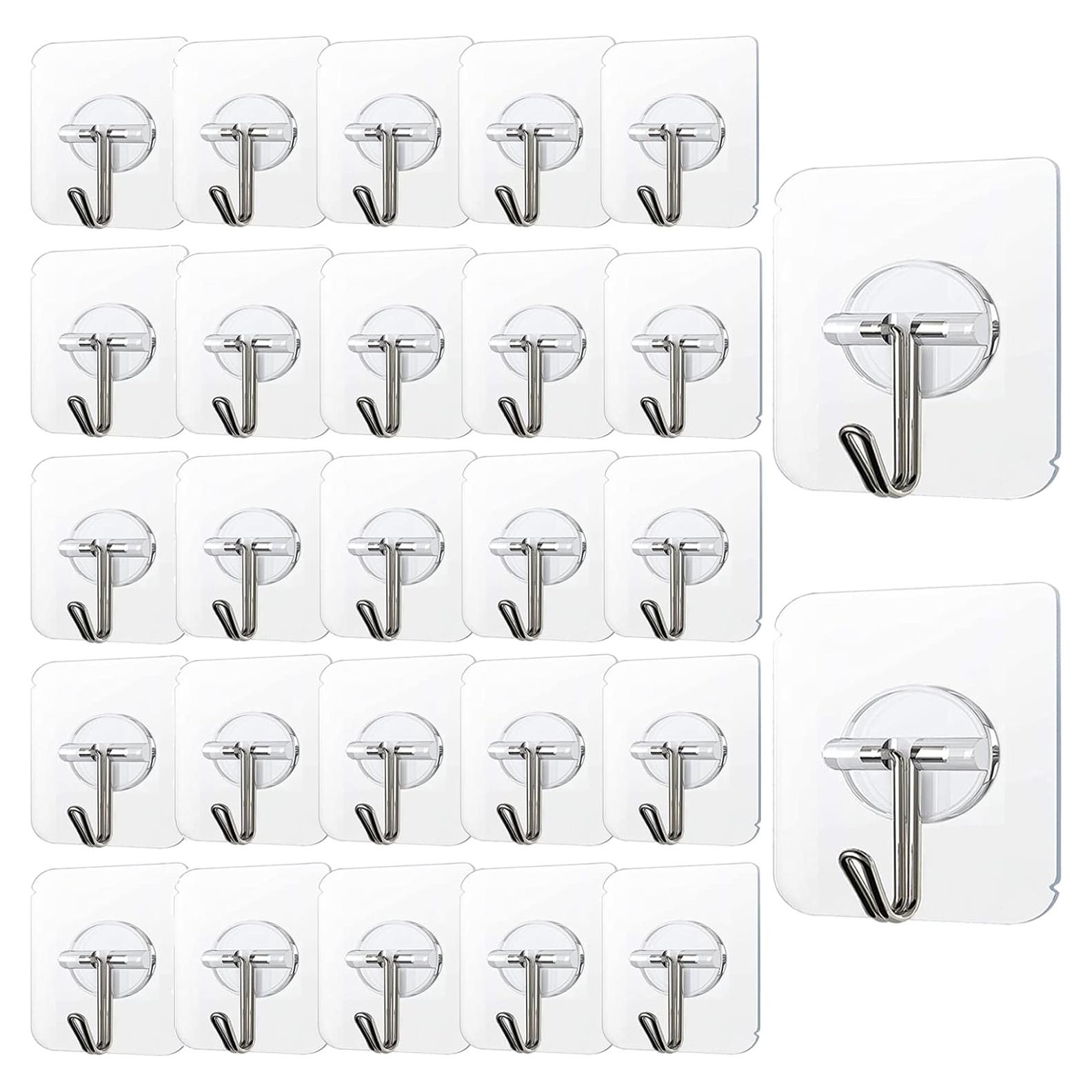 Ganchos Adhesivos COLOGO 40 Piezas Alta Resistencia 10kg