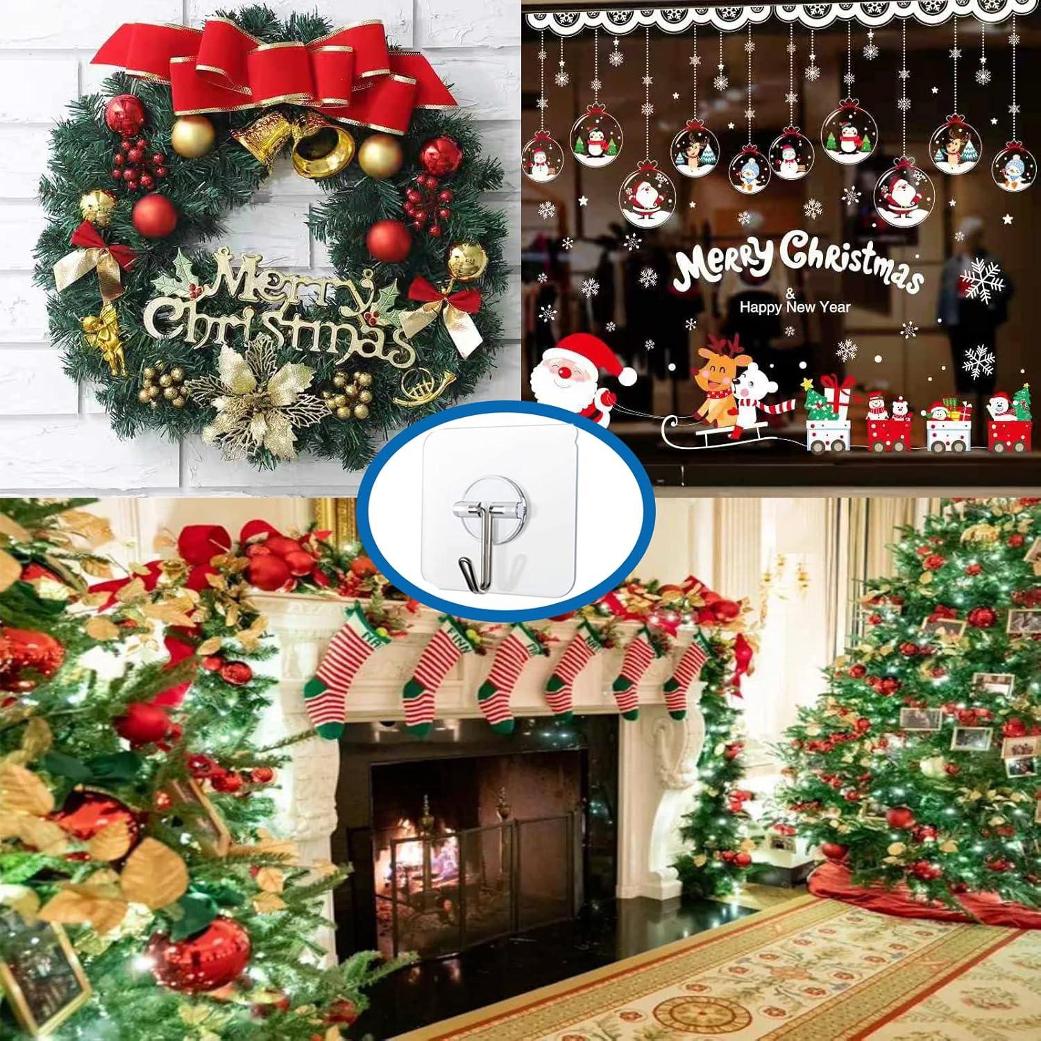 Ganchos Adhesivos COLOGO 40 Piezas Alta Resistencia 10kg