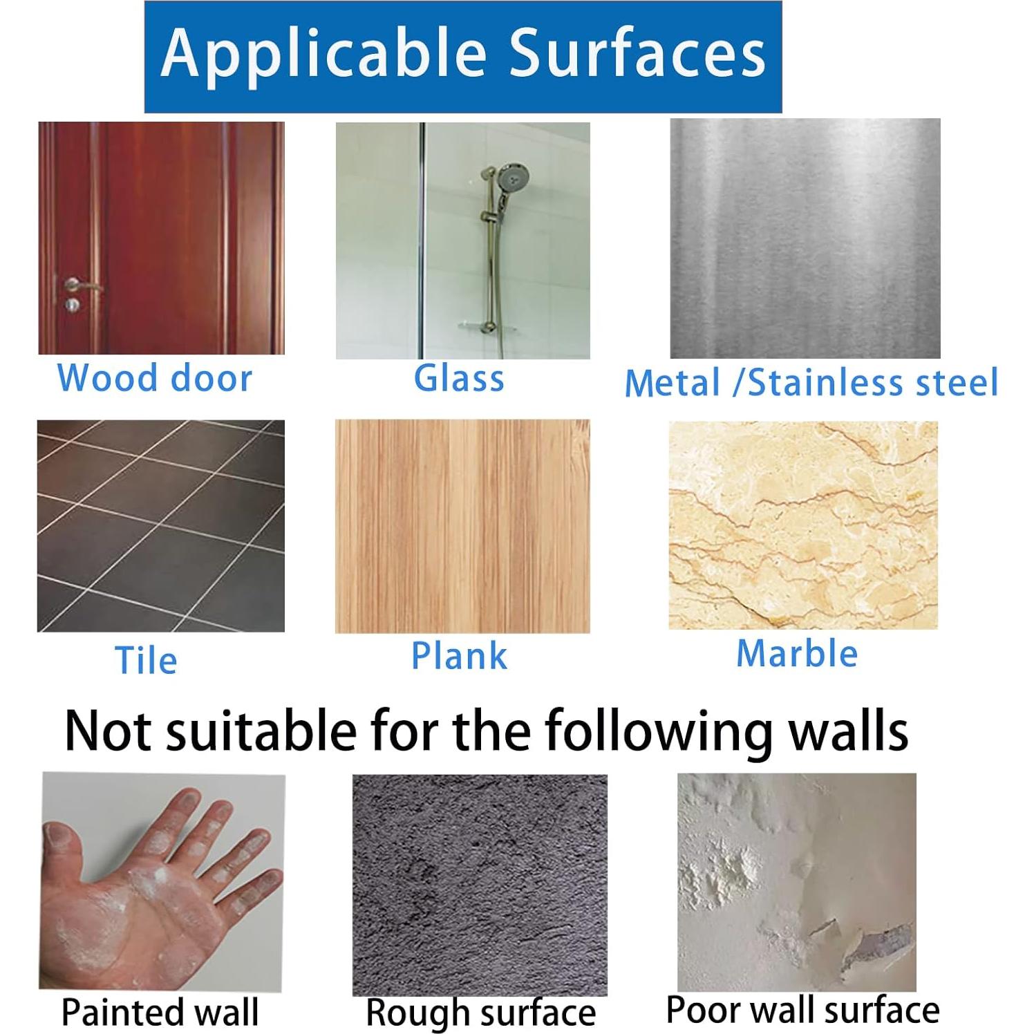 Ganchos Adhesivos COLOGO 40 Piezas Alta Resistencia 10kg