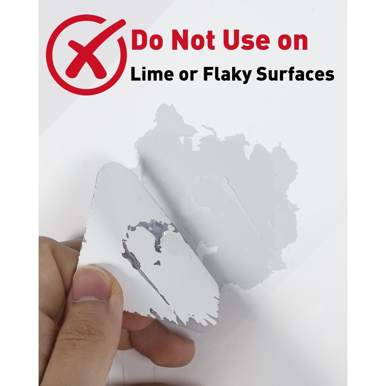 Ganchos Adhesivos Uniclife 20 Pcs 15 kg Alta Resistencia