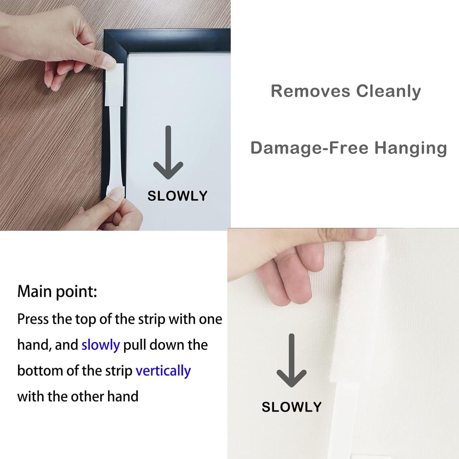 Tiras Adhesivas para Colgar Imágenes Karsbarwe 32 Pares