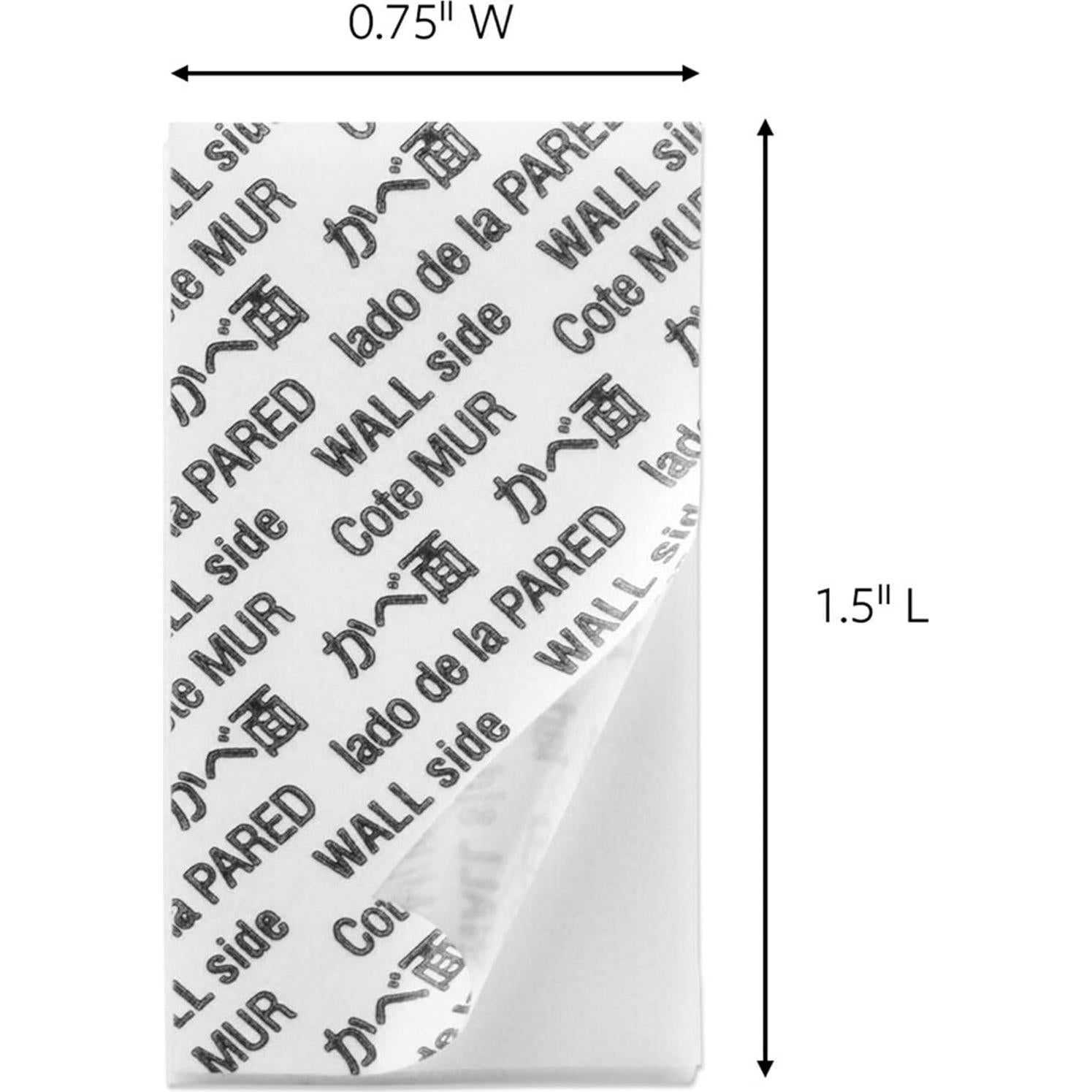 Tiras de Póster Ajustables Scotch-Mount, 48 Unidades, Fuerte