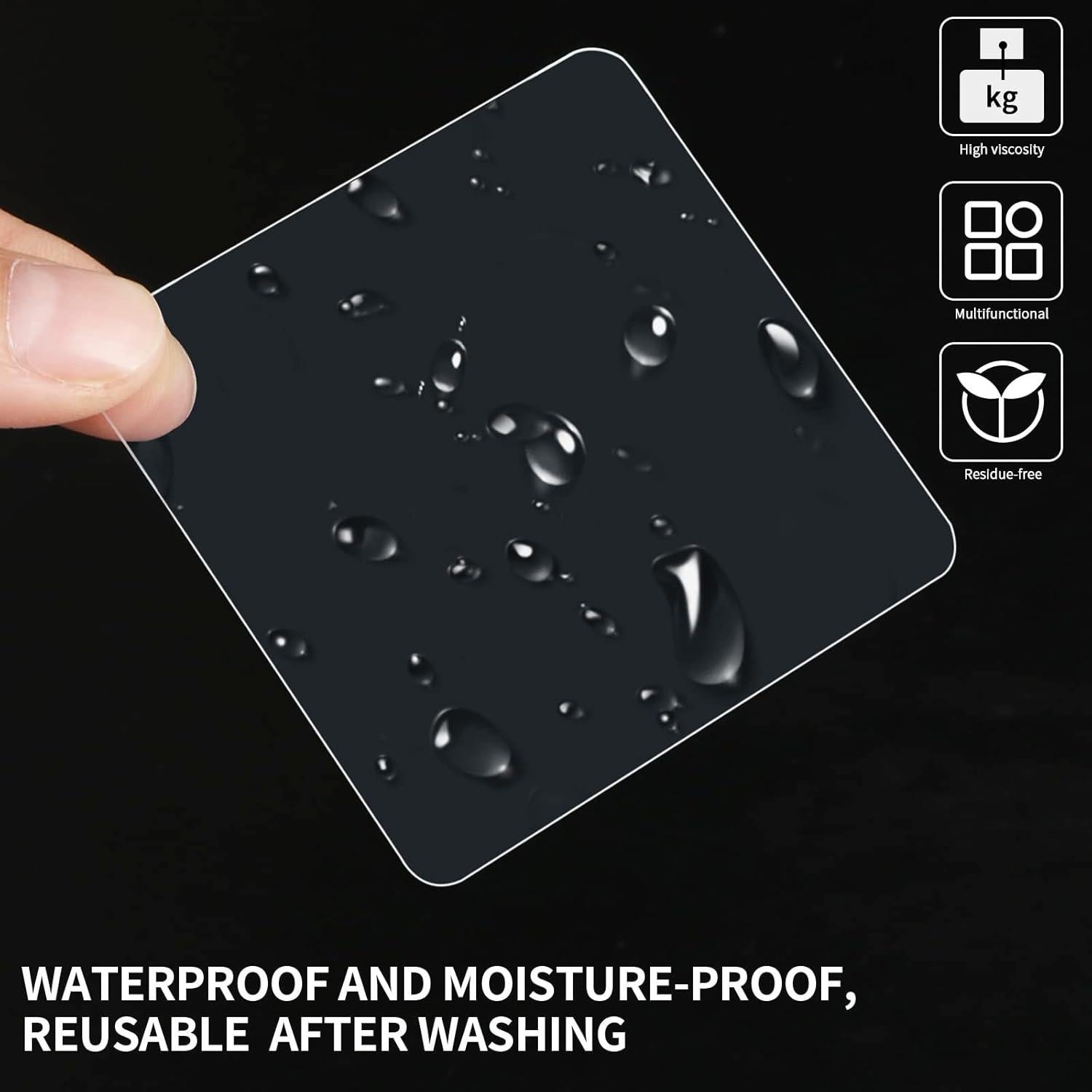 Cinta Adhesiva Doble Cara ZOMPAGO 10PCS 6.1cm Impermeable