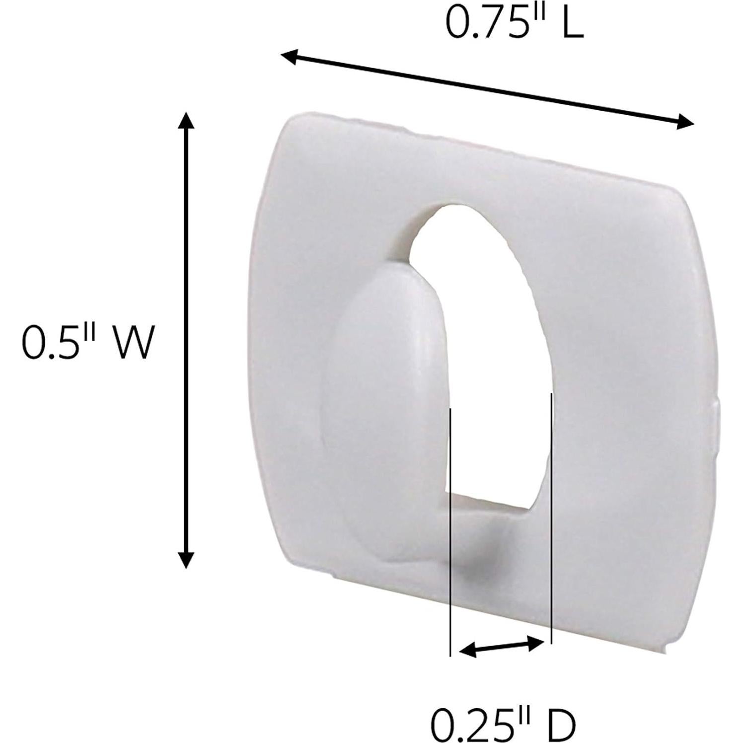Clips Decorativos Transparentes Command 20 Piezas Sin Daños