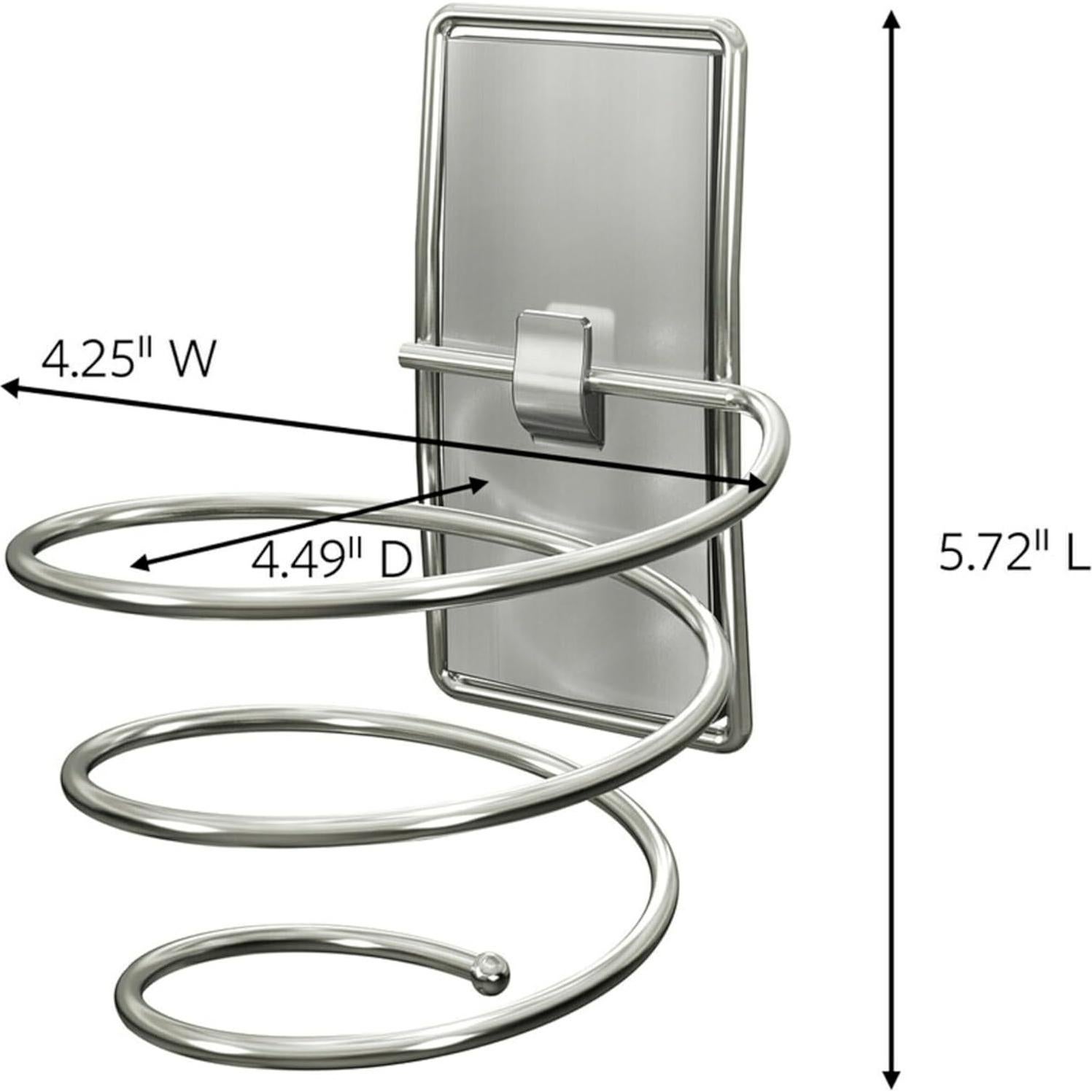 Soporte para Secador de Pelo Command con Tiras Resistentes