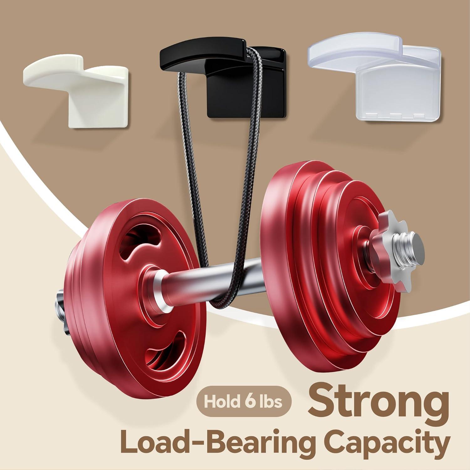 Ganchos para Sombreros Diamerd 14 Piezas Adhesivos Transparente