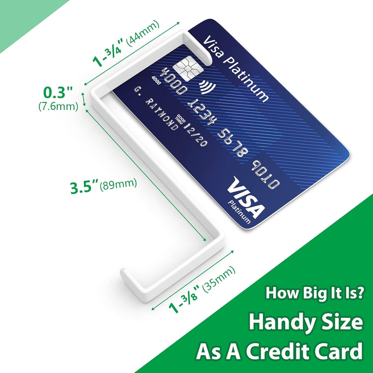 Ganchos sobre la puerta Booda Brand 10 PCS Blanco 6.8 kg