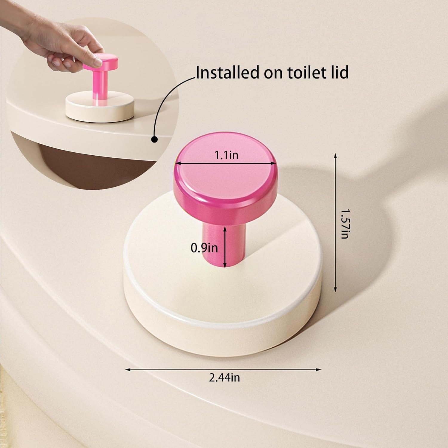 Ganchos de Ventosa Chengcan Rosa 4 Paquete 6.8 kg