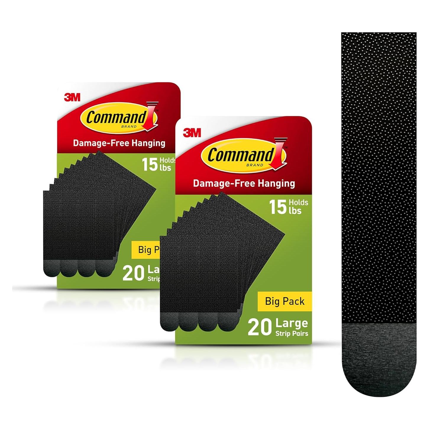 Tiras Adhesivas para Colgar Cuadros Command 40 Pares 7.26 kg