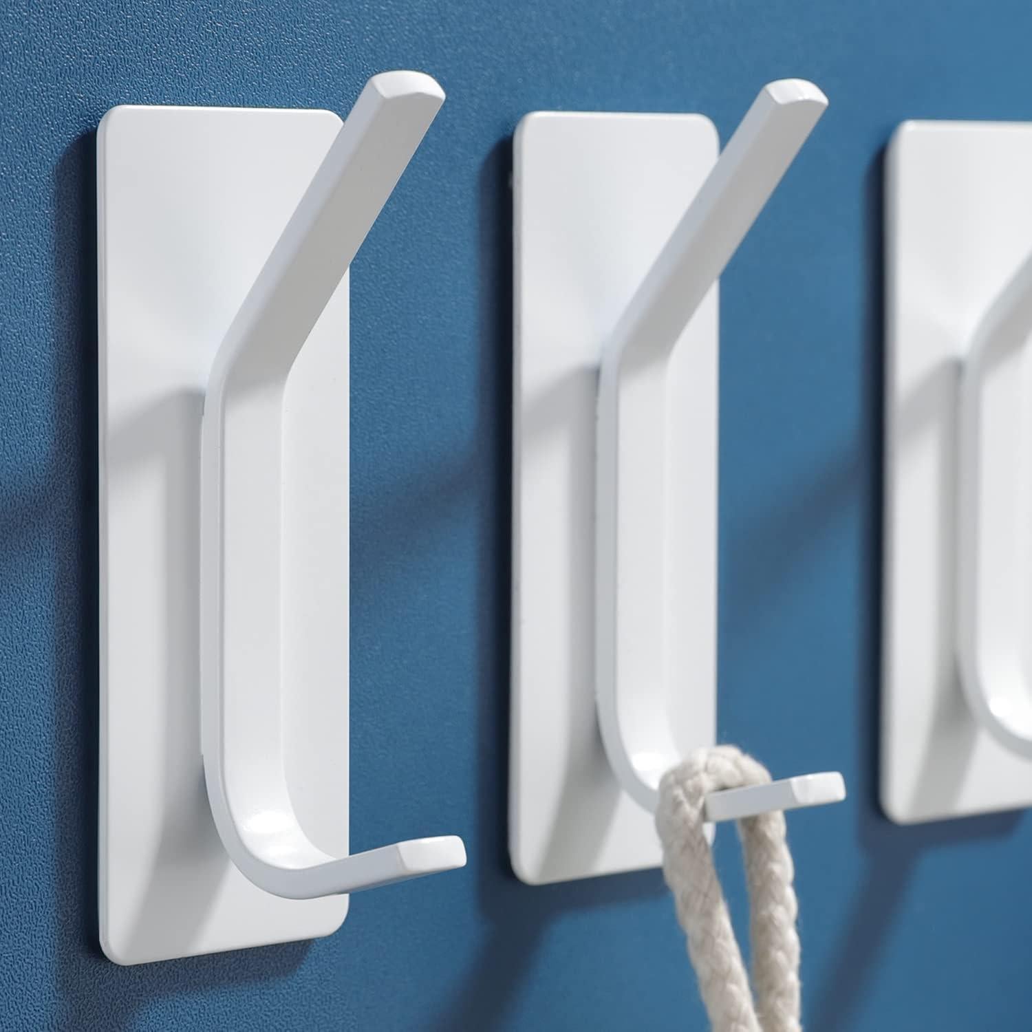 Ganchos Adhesivos para Toallas YIGII - Acero Inoxidable 4 Pzas