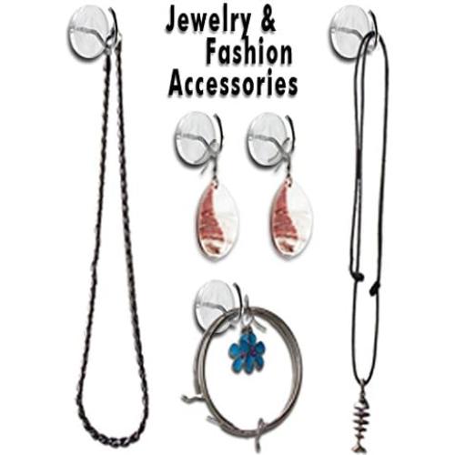 Chincheta con Gancho CraZy TACKz 36 Piezas Transparente