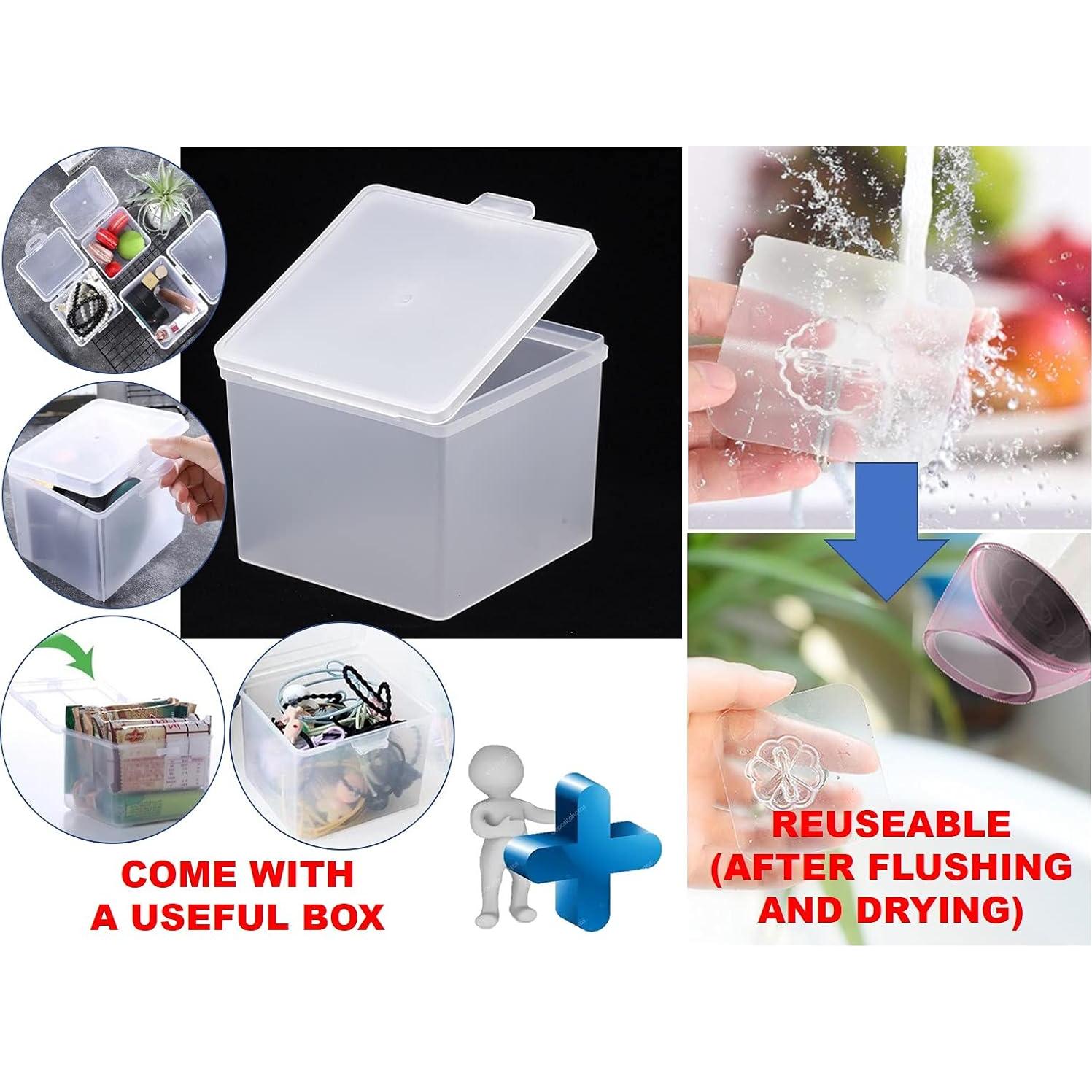 Ganchos Adhesivos de Alta Resistencia QUALIALL - 20 Paquetes, 15kg