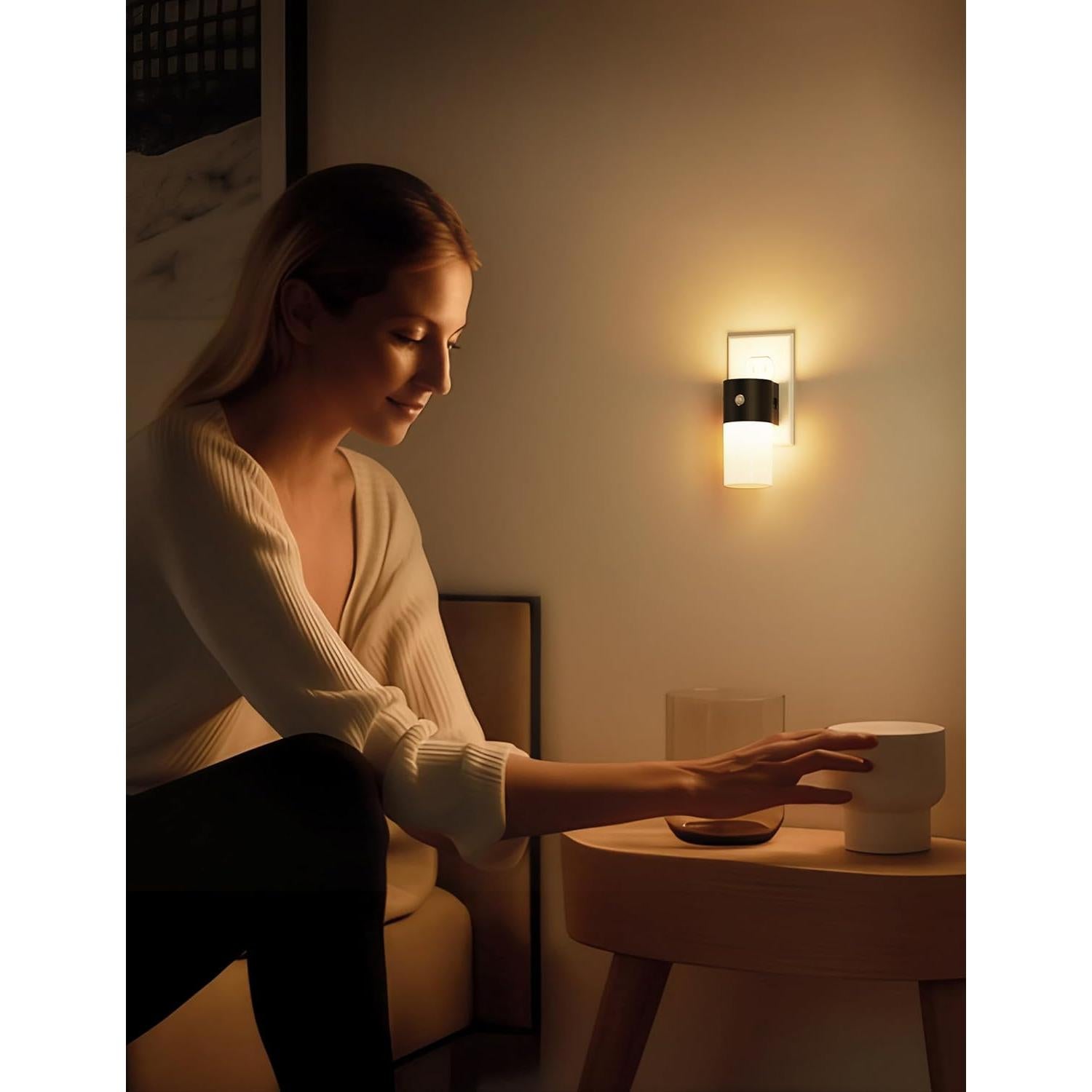 Luz Nocturna Regulable con Sensor de Movimiento LOHAS 100LM